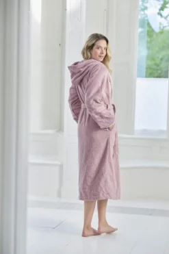 Bademantel Soft Zellige Lila