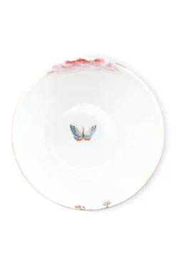Blushing Birds Schale 12 cm weiß