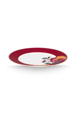 Etagere 3 Ebenen Blooming Tales Fantasy Dunkelrot