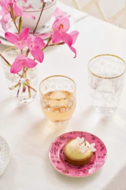 Floral Wasserglas
