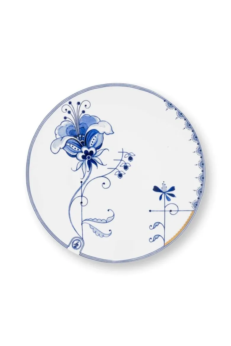 Frühstücksteller Pip & The Blue Bird Weiß 23cm