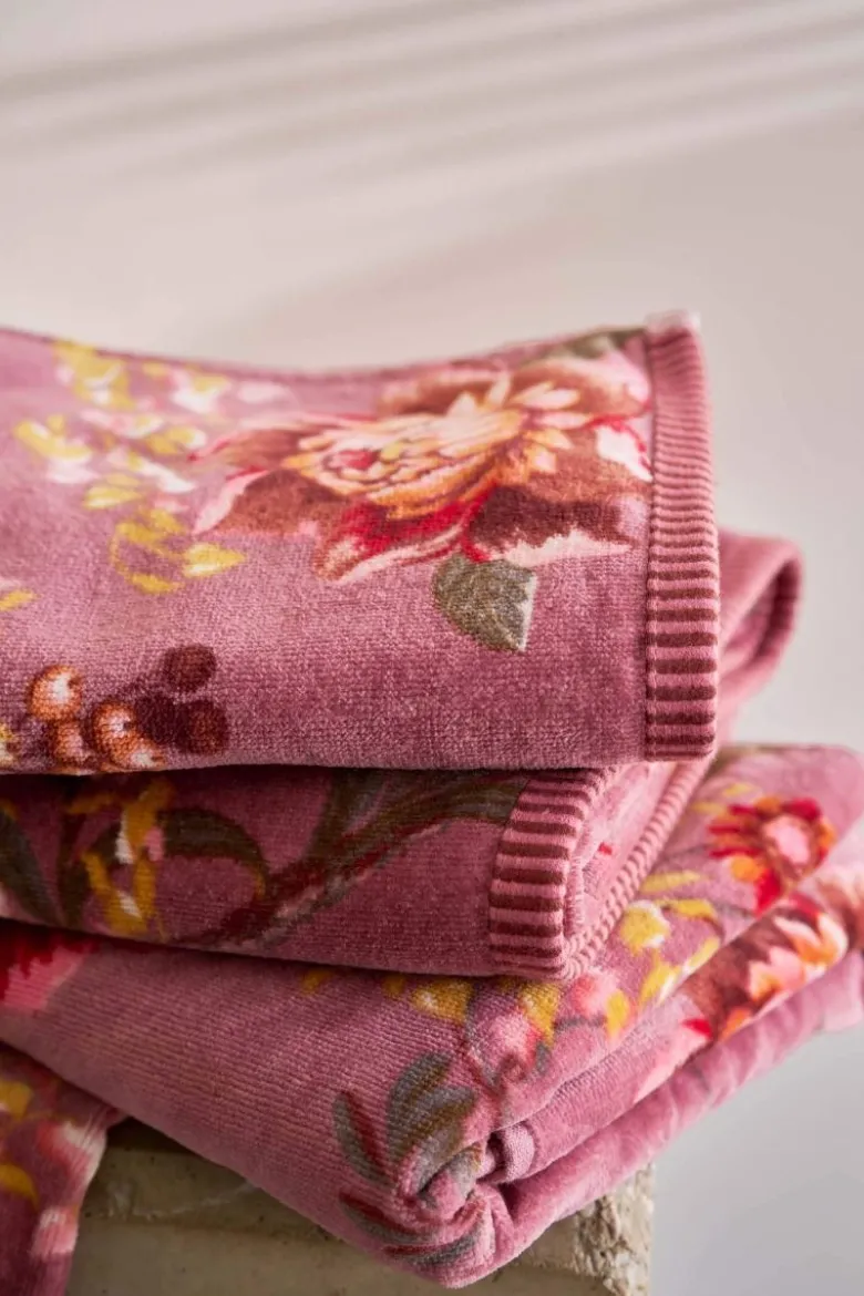 Gästehandtuch Set/3 Secret Garden Mauve 30x50cm