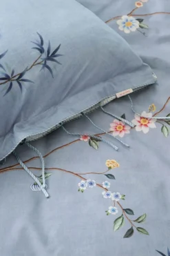 Kissenbezug Bamboo Blossom Hellblau