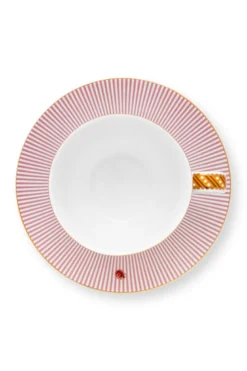La Majorelle Set/2 Cappuccino Tassen & Undertassen Rosa