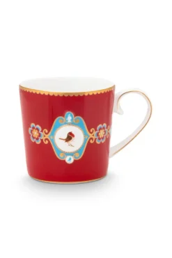 Love Birds Tasse Klein Rot