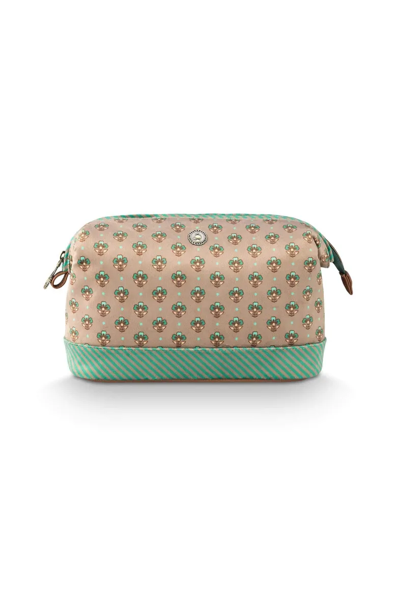 Necessaire Cooper Groß Jaipur Flower Grün