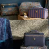 Necessaire Cyrille Mittelgroß Blau