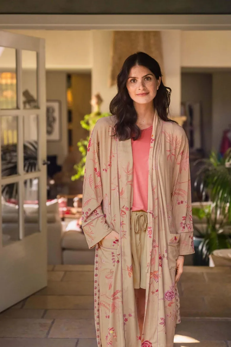 Nisha Kimono Marigold Rosa