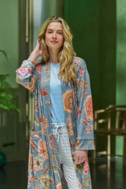 Nisha Kimono Matata Blau