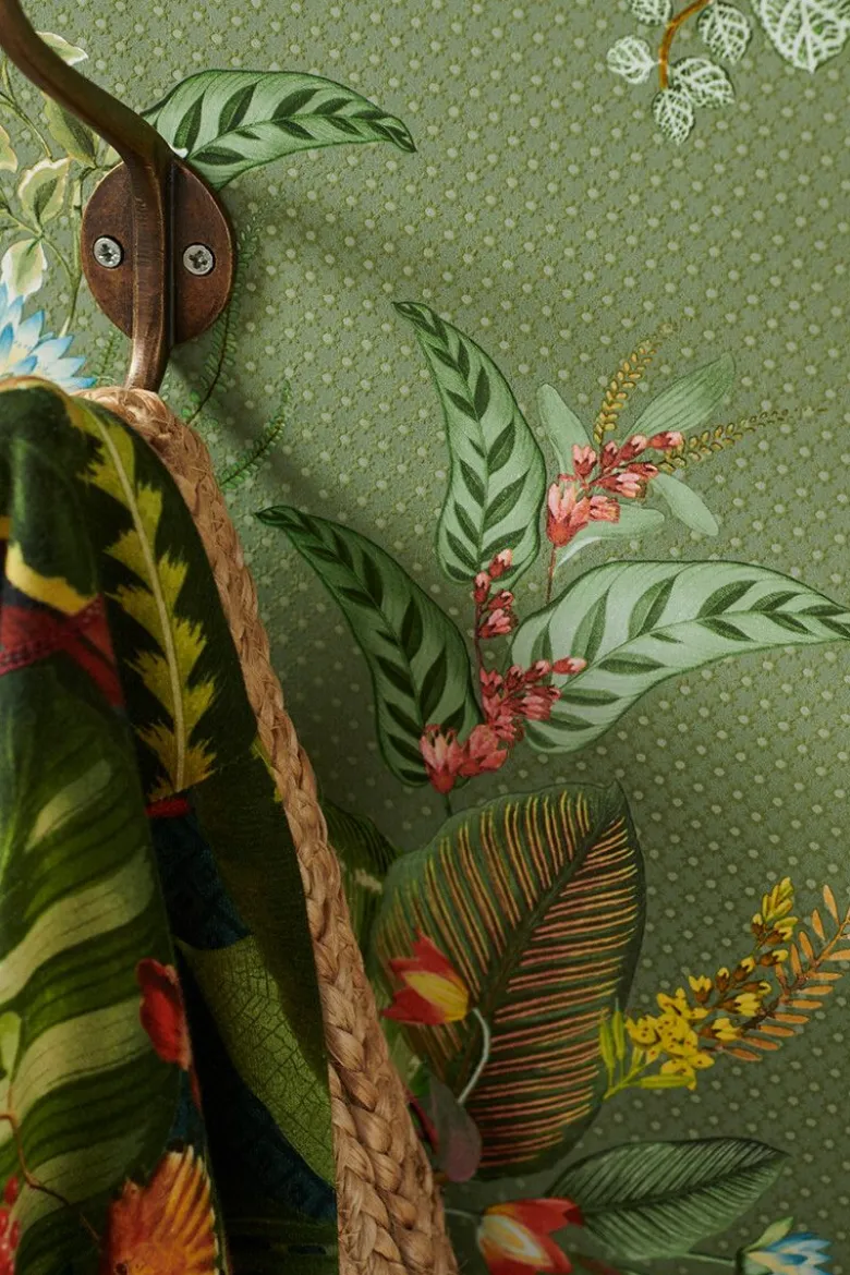 Pip Studio Floris Vliestapete Grün