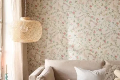 Pip Studio Good Nightingale Vliestapete Gebrochen Weiss