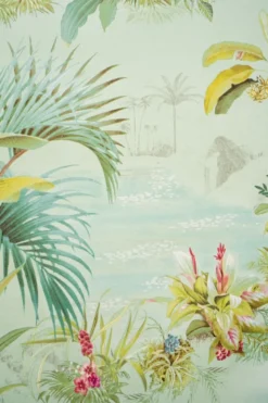 Pip Studio Palm Scene Vliestapete Grün
