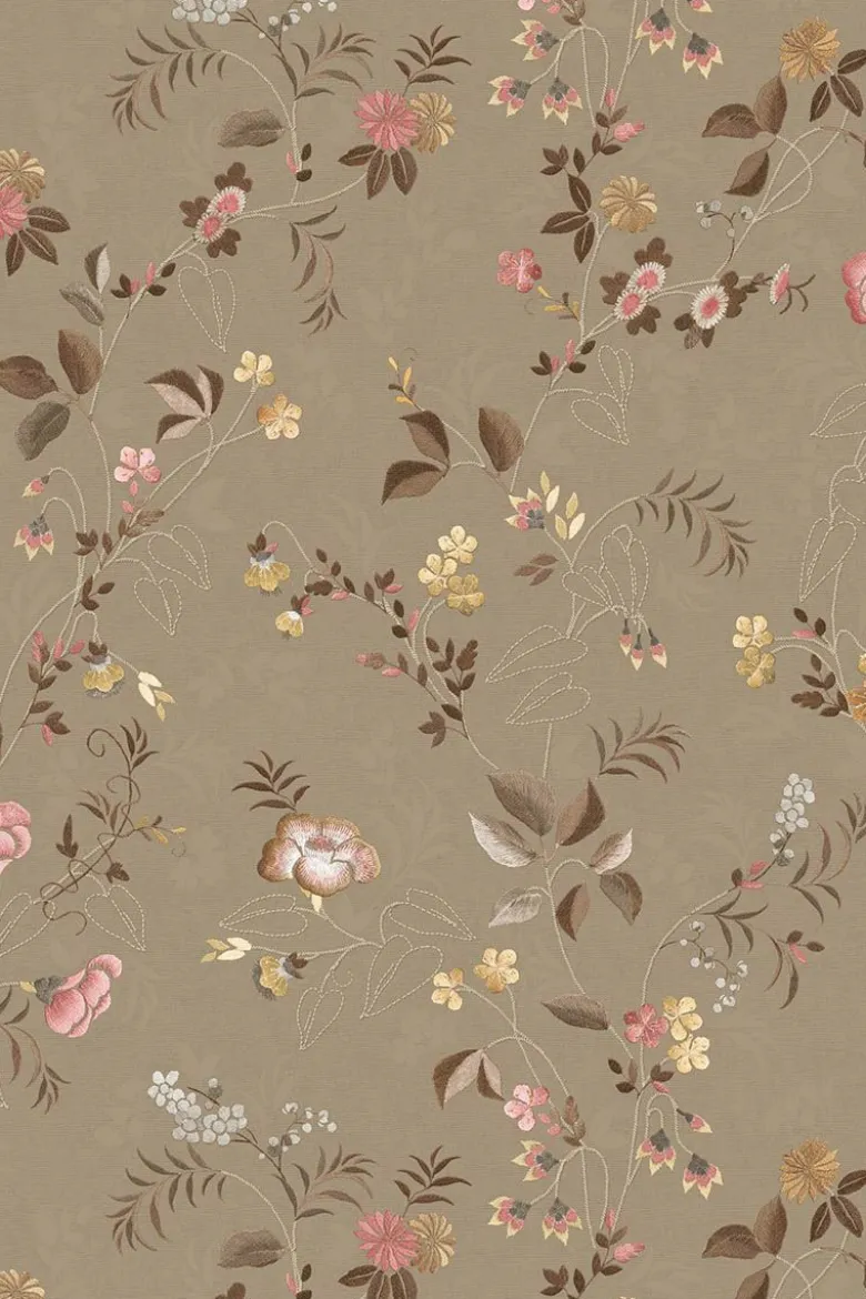 Pip Studio Tokyo Blossom Vliestapete Khaki