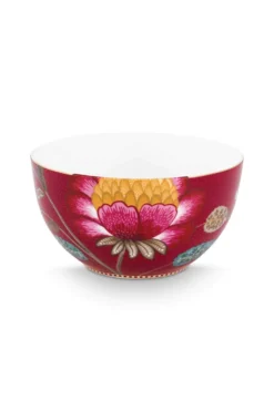 Schale Blooming Tales Fantasy Dunkelrot 15cm
