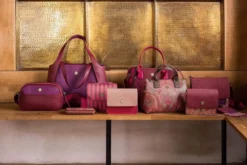 Schultertasche Frida Mittelgroß Lila