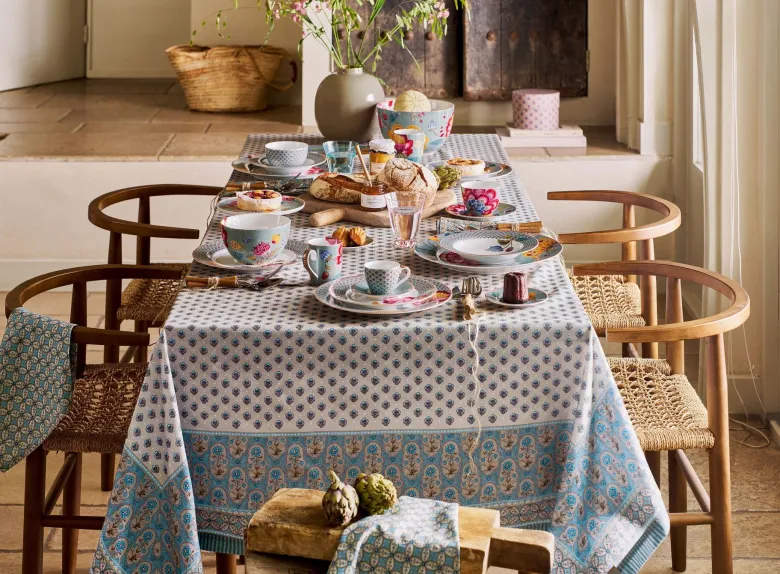 Set/2 Tasses et Soucoupes à Expresso Blooming Tales Blau 120ml