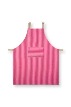 Stripes Schürze Rosa