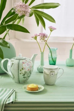 Tasse Gross Lily&Lotus Fliesen Hellgrün