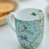 Tasse Klein Jolie Blumen Blau