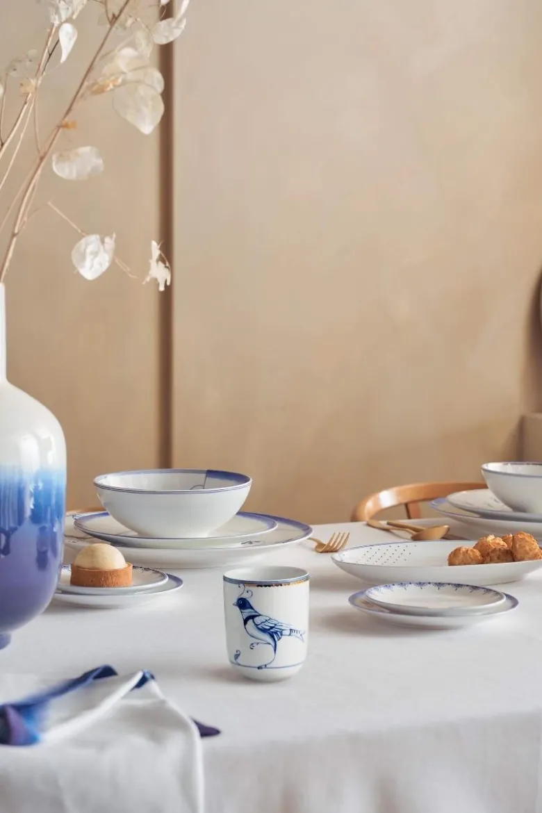 Tasse Pip & The Blue Bird Weiß 250ml