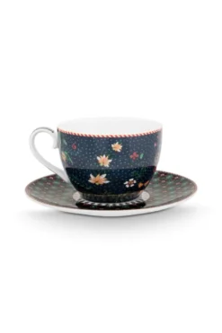 Tasse & Untertasse Berry Blues Blau
