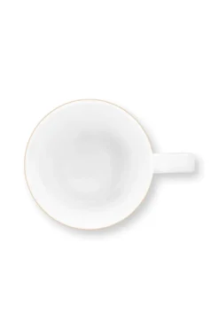 Tea for One Love Birds Medallion Streifen Emerald-Grün