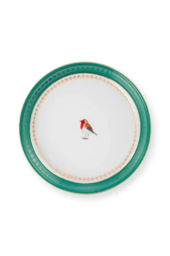 Teebeutelablage Love Birds Emerald 9cm
