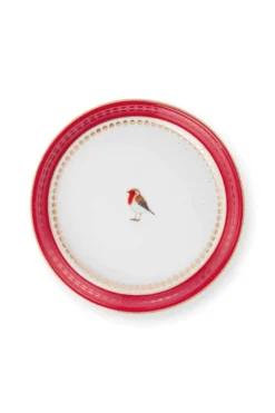 Teebeutelablage Love Birds Rot 9cm