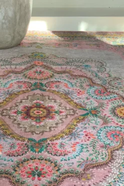 Teppich Majorelle by Pip Pastell Rosa