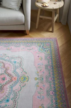 Teppich Majorelle by Pip Pastell Rosa