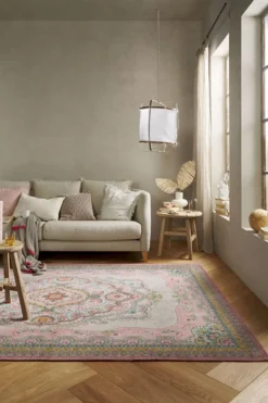 Teppich Majorelle by Pip Pastell Rosa