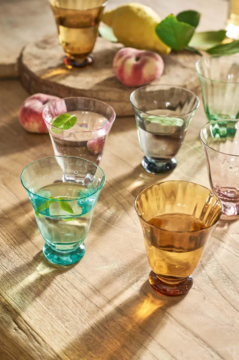 Wasserglas Tulpe Bernstein 280ml