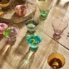 Wasserglas Tulpe Grün 280ml