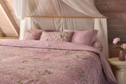 Zierkissen Quilted Mumbai Morning Rosa